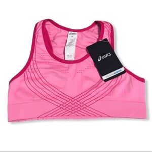 NWT Fuscia pink Asics sport bra